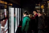 Zugewandt - Schulklasse im Museum zur Lichtensteinhöhle