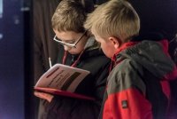 Forscherbücher im HöhlenErlebnisZentrum 